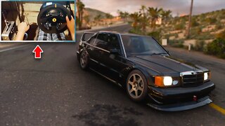 Mercedes-Benz 190 E | Forza Horizon 5 | Thrustmaster TS-PC - @Forza Horizon