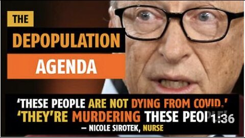 The Depopulation Agenda; ‘They’re murdering these people’, says nurse Nicole Sirotek