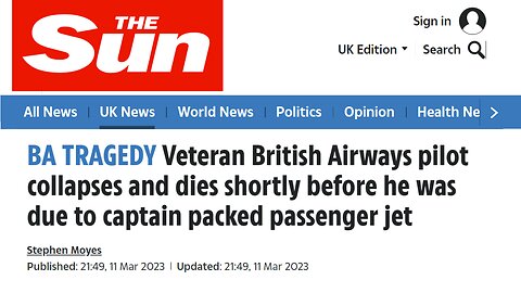 British Airways pilot collapses, dies shortly before he was due to captain a packed passenger jet
