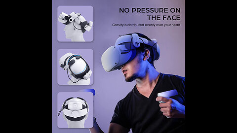 Upgrade Your Oculus Quest 2 Experience with the BOBOVR M2 Pro Battery Head Strap!