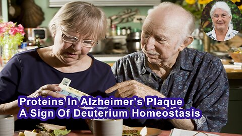 Misfolded Proteins In Alzheimer's Plaque Are A Sign Of Impaired Deuterium Homeostasis