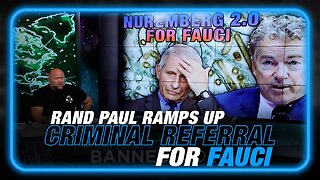 Rand Paul Ramps Up Criminal Referral After After Biden DOJ Fails to Take Action Against Fauci