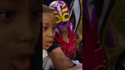 Do you love Rey Mysterio as much as THIS fan #Short #wwe