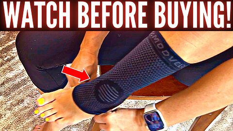 Ankle Support Sleeve & Ankle Wrap (Full Review & Demo)