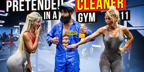 Elite Powerlifter Pretended to be a CLEANER | Anatoly GYM PRANK ANATOLY