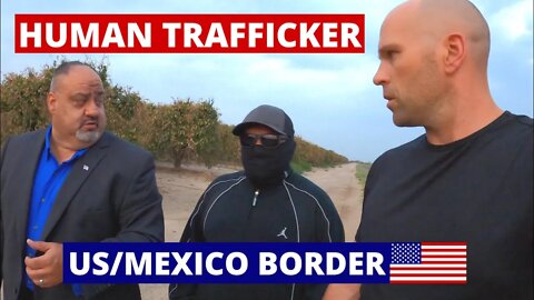 Questioning Human Trafficker at US/Mexico Border 🇺🇸🇲🇽