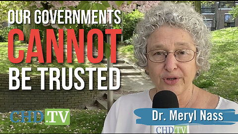 Dr. Meryl Nass: "I DO NOT Intend to Ever Be Injected With a Vaccine Again"