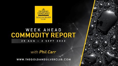 WEEK AHEAD COMMODITY REPORT: Gold, Silver & Crude Oil Price Forecast: 29 August - 2 September 2022