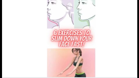 6 Exercises to Slim Down Your Face Fast #Workouts