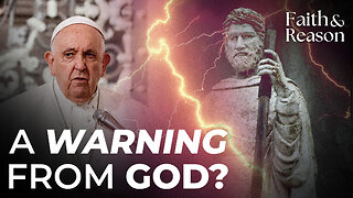 COINCIDENCE? Lightning STRIKES Keys of St. Peter!