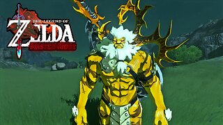 Master Mode - Tears of the Kingdom - Gold Lynel - One on One Gamplay