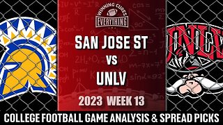 San Jose State vs UNLV Picks & Prediction Against the Spread 2023 College Football Analysis