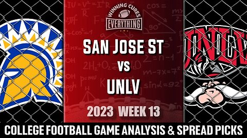 San Jose State vs UNLV Picks & Prediction Against the Spread 2023 College Football Analysis