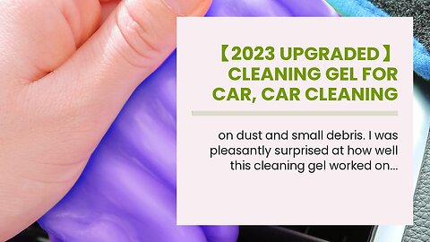 【2023 Upgraded】Cleaning Gel for Car, Car Cleaning Kit Universal Detailing Automotive Dust Car...
