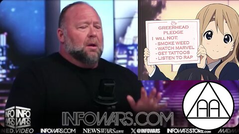 Alex Jones Got Drugged By Joey Diaz, Adopts The Greerhead Pledge, And Attends AA