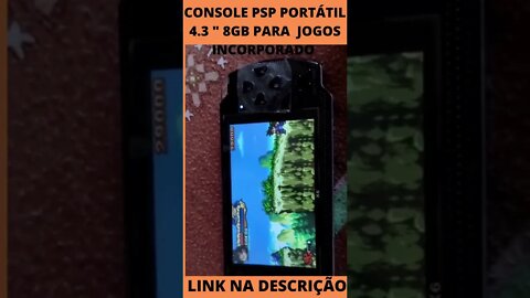 Console Psp Portátil 4.3 " 8Gb Para De Jogos Incorporado 1000