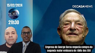 Empresa de George Soros negocia compra da segunda maior emissora de rádio dos EUA