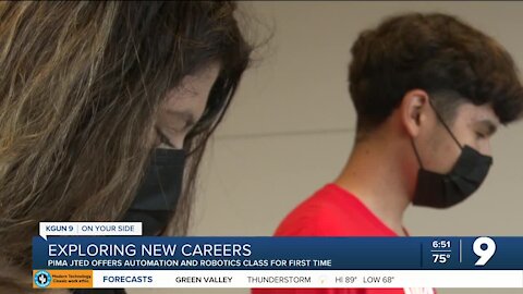 Pima JTED offers new class with focus on automation and robotics