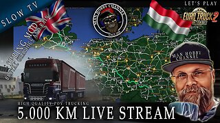 🚚 Del 3: Fra Szeged, Ungarn til Newcastle, England | Euro Truck Simulator 2 🌍