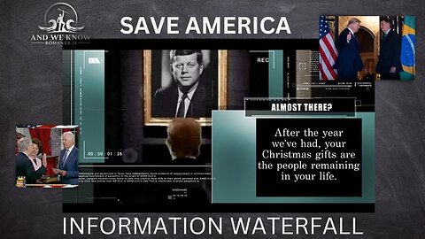 12.29.22- Buckle UP! FBI scared, AZ heat, Information waterfall, Traitor MITCH, Social Media, Laptop