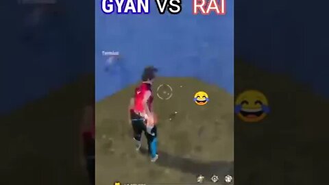 GYANSUJAN vs RAISTAR live strim || raistar Funny 😂 #gyangaming Shorts