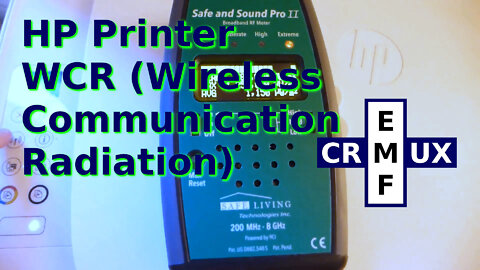 HP Printer Wireless Communication Radiation EMFCrux 0012
