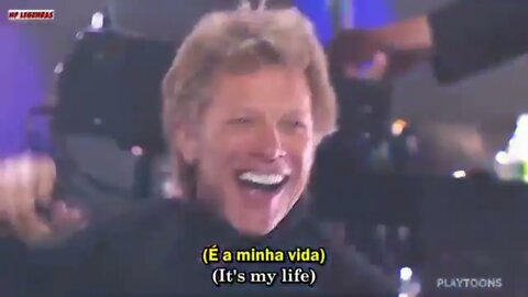 Bon Jovi - It's my Life (tradução em português com Legendas em inglês)