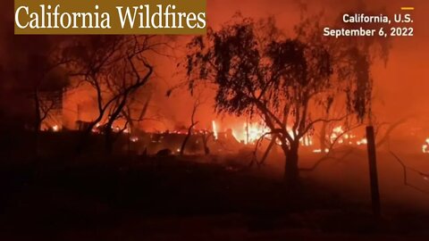 California Wildfires: 4 dead, several injured, record high temperatures, energy demand to a record