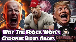 Why The Rock Won't Endorse Biden Again