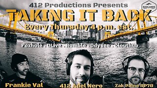 Taking it Back Ep 34 - Thur 4:00 PM ET -