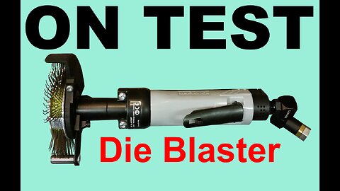 Bristle Blaster Part2 - Die Blaster! Remove rust, underseal and paint from VW Floorpan etc