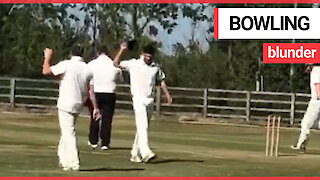 Hilarious moment former England captain Alastair Cook loses his temper in cricket match
