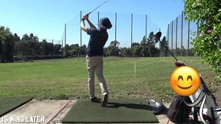 Golf "HIDDEN BALL TRICK" to IMPROVE YOUR SWING AND CONSISTENCY.