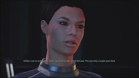 Learning About Ashley's Family & Poetry | Mass Effect: Legendary Edition 4K Clips