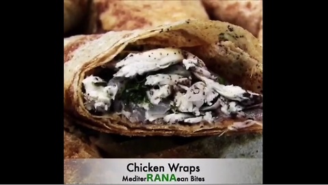 How to make delicious chicken wraps