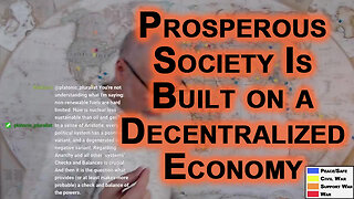 Decentralization Will Make World Antifragile: Prosperous Society Is Built on a Decentralized Economy