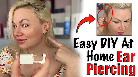 Easy DIY At Home Ear Piercing $2.50 Kit | Code Jessica10 saves you Money at All Approved Vendors