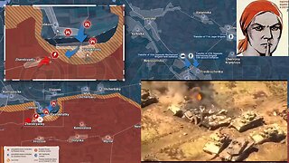 Ukraine War, Rybar Map and Combat Footage for June 20th, 2023 Ukrainian Offensive Is Dead