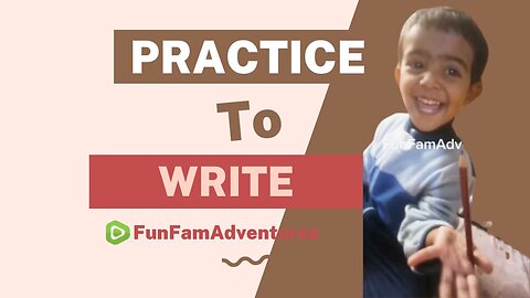 Adorable Young Teacher: Watch a Cute Little Girl Teach How to Write! ✍️👧