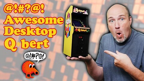 New Wave Toys Q*Bert X Replicade Arcade Cabinet Unboxing & Review