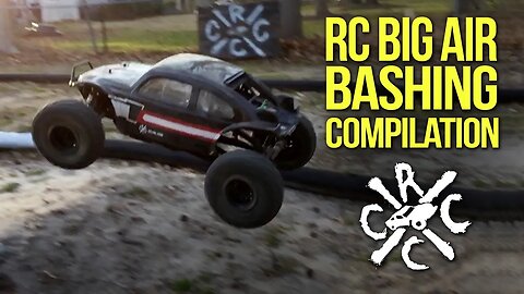 RC Big Air Jumping & Bashing Compilation: Yeti, Grave Digger & RC10