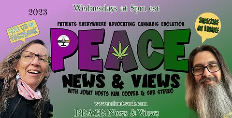 PEACE Tonight at 8pm et