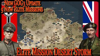If Manstein Had Gone To North Africa? 🤔Elite Mission Desert Storm - Glory Of Generals 3