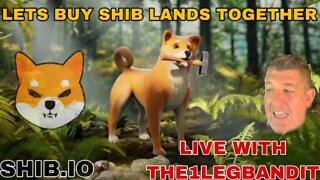 Let's Buy SHIB Metaverse Lands Together LIVE