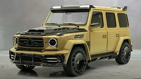 Mansory Shows Off Desert Themed Mercedes G63 With 899 HP