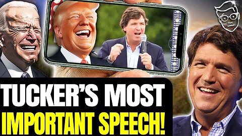 TUCKER GOES NUCLEAR ON TYRANTS, EXPLAINS PERFECTLY WHY THEY HATE TRUMP | CROWD SILENT, THEN ROARS