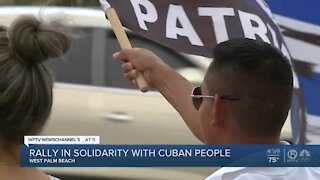 More rallies scheduled to support Cuban people