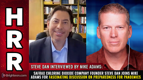SAFRAX chlorine dioxide company founder Steve Dan joins Mike Adams...
