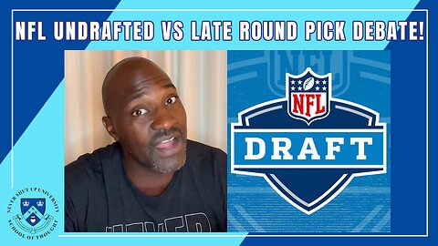 NFL Draft Undrafted vs Late Round Pick Debate! Would You Rather Be a 7th Round Pick or Undrafted?!
