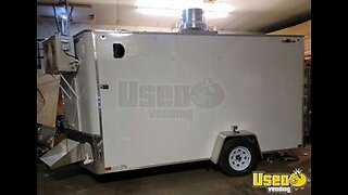 Brand New 2023 7' x 12' Commercial Mobile Kitchen Food Vending Trailer for Sale in Wisconsin